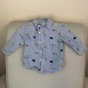 Baby button up shirt